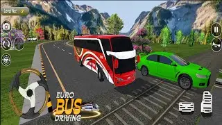 Euro City Bus Simulator Games 2024 ; Bus Driving Simulator -Gameplay