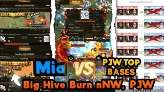 Mia Vs PJW Base Hits 🔥 Big Hive burn 🔥 PJW, nNW Vs ZXW, DPK ::: Last Shelter Survival #24EGaming