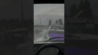 Wreckfest - Drivers Seat A Lap of Fire Rock Raceway Short Circuit #gaming #shorts