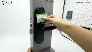 HL-H2018 Hotel Room Card Lock System: Elegant & Secure Access for Boutique Hotels | Operation Demo