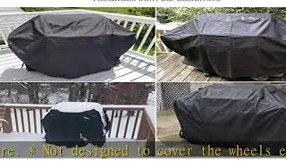 Unicook Grill Cover 55 Inch, Heavy Duty Waterproof Barbecue Gas Grill Cover, Fade and UV Resistant