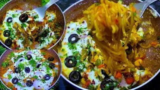 Maggi masala Recipe | Cheesy veg Maggi recipe | street style Maggi 
