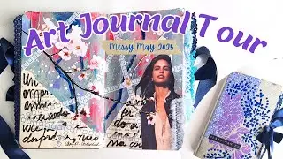 Flipping-through my Messy May Journal 2025 | Complete tour