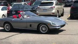 Bob Lutz rolls out in his Intermeccanica Italia