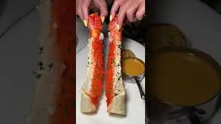 Ноги королевского краба за 185 долларов в ресторане Don's Prime в Фонтенбло, Лас-Вегас