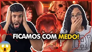 REACT | Vozes da Escuridão (Creepypastas & Slashers) | Arteek | Caçadores React