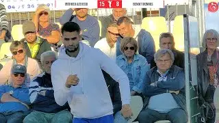 Duel Beno&icirc;t Monros vs Mathieu Az&eacute;v&eacute;do : Tir de pr&eacute;cision p&eacute;tanque 2022 &agrave; Nyons