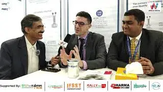 Matteo Tronchetti and Shubhanand Patil at CPHI | WEECE Media