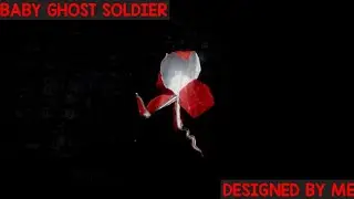 ORIGAMI BABY GHOST SOLDIER (DESIGNED BY ME)