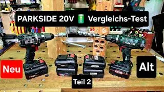 Neue gegen alte PARKSIDE 20V Akkus im Praxistest - Teil 2 | RPH