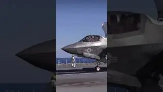 F-35B Lightning | Aircraft Carrier US Navy VTOL Takeoff | American Badassery! 🇺🇸🦅🔥