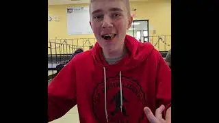 Oskar Andrew Ellis eats mustard on his pumpkin pie