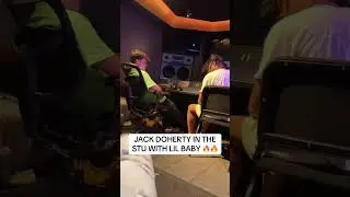 JACK DOHERTY IN THE STU WITH LIL BABY 🔥🔥 #jackdoherty #lilbaby #viral #rap