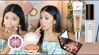 Probando Maquillaje NUEVO! ShaylaxColourPop Hourglass Veil It Cosmetics Bye Bye Foundation