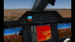 Embraer Phenom 300 (FSX Landing) Australia