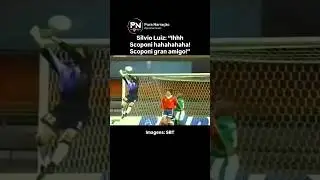 Silvio Luiz e o goleir&atilde;o argentino Scoponi! 😂😂😂 #silvioluiz #puranarracao #raiz #futebolraiz