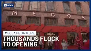 Mega Mecca Opening Causes City Chaos As Thousands Line Up | 10 News