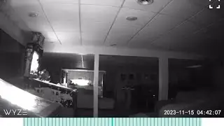 Earlville, Illinois resident captures 3.6 magnitude earthquake on security camera