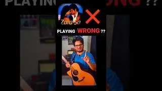 BORING❌? Try THIS✅ Zara Sa🎵 Jannat #guitar #explore #bollywoodsongs #acoustic #guitarist #funny