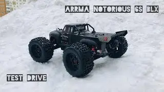 Тест ARRMA Notorious 6S BLX  - а он все живой...