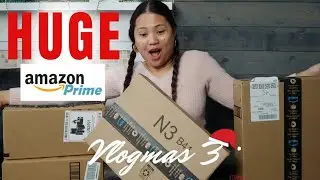 HUGE HUGE Christmas Gifts UNBOXING From Amazon / Vlogmas / CONTEMPAIRS