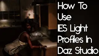 Daz Studio Lighting Tutorial - IES Profiles