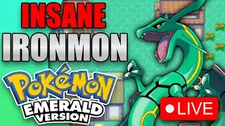 Surely WE Will BEAT This EMERALD IRONMON?! (Attempt 150+) | DEATH = 10 PUSHUPS 🔴LIVE