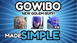 *NEW GOLEM BUFF* Best TH12 Attack Strategy 2019 (GOWIBO) - No.1 Town Hall 12 Army - Clash of Clans