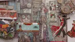 HAUL BRICO et SCRAP : DIE-CUTS STAMPERIA pour futurs projets ALBUMS SCRAPBOOKING #scrapbooking