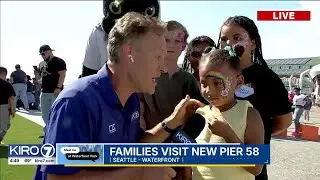 Pier 58 - Families visit new park