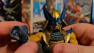 Bandai Samurai Wolverine figure review