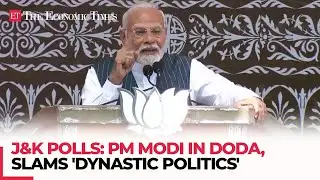 Terrorism breathing its last in Jammu and Kashmir: PM Modi at election rally in Doda