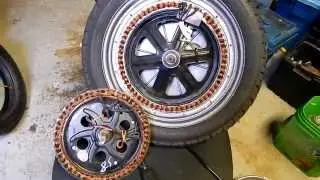 v8 ebike motor 60v 450watt* repair fail bad halls bad windings*