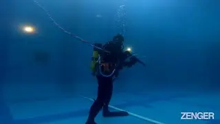 Russian Frogmen Get Underwater Gun Training