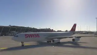 FS2024 SU3  ( GENEVA   BARCELONA ) A340 300 INIBUILDS XBOX SERIES X
