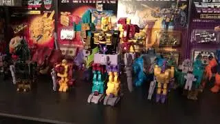 Transformers generation one complete hasbro pretender collection. G1 vintage monstructor, bludgeon
