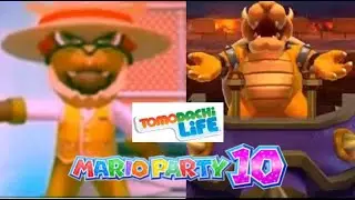 Mario Party 10 &mdash; вступление &laquo;Bowser&rsquo;s Tank Terror&raquo; с Mii Bowser в Tomodachi Life