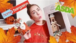 HOME BARGAINS & ASDA HAUL | Autumn & Christmas New In 2019!
