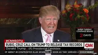 Interview: Jake Tapper Interviews Donald Trump on CNN's State of the Union - February 28, 2016