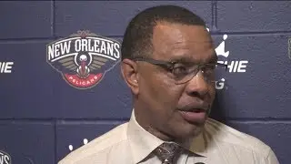 Alvin Gentry Postgame Interview / Pelicans vs Jazz
