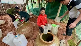 Cùng Dàn Diễn Viên Điện Tử Khui Hơn 2 Chục Chum Rượu,Hạ Thổ 4 Năm Về Hạ Thành Quán | TÀY TV
