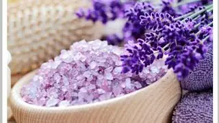 Homemade Bath salts/ Lavender bath salt/ Bubbling Bath salt