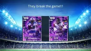 New Michael Vick Qb and Chris Johnson running back break madden 26!!! Madden 26 gameplay
