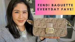 BOUJEE Fendi Baguette Zucca Print  | Boujee on a budget | Sam Loves