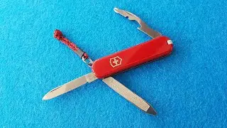 Victorinox Rally 58mm a escena: Pequeña, ligera y práctica.
