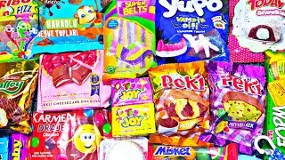 Yummy Snack Opening chocolate|Lots of candy with opening chocolate|Yummy Gold chocolate candy