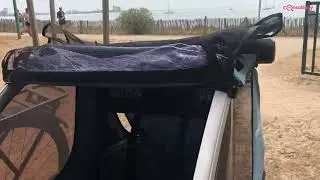 Avis vid&eacute;o la remorque &agrave; v&eacute;lo Courier THULE