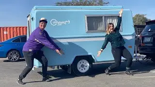 Our Vintage Camper's Exterior Restoration and Paint Job!