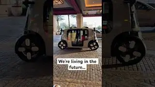 Las Vegas self-driving taxi service. Would you ride in one? 🚕