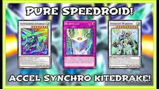 Yu-Gi-Oh! Duel Links || PURE SPEEDROID CAN ACCEL SYNCHRO! KITEDRAKE IN OPP'S TURN & STARDUST WARRIOR